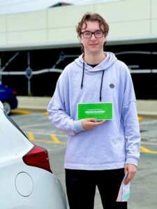 A driving instructor explaining road rules in Traralgon