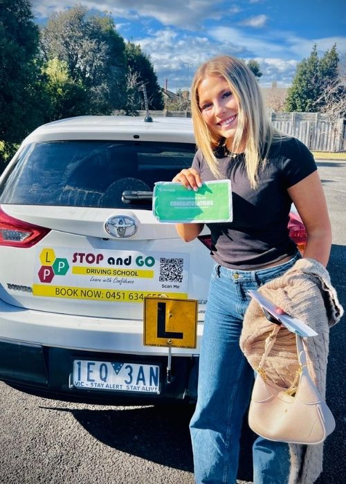 Successful Learner from Stop and Go Driving School